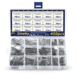 Return Springs SellGood Stainless Steel Spring Assortment 450pcs-0