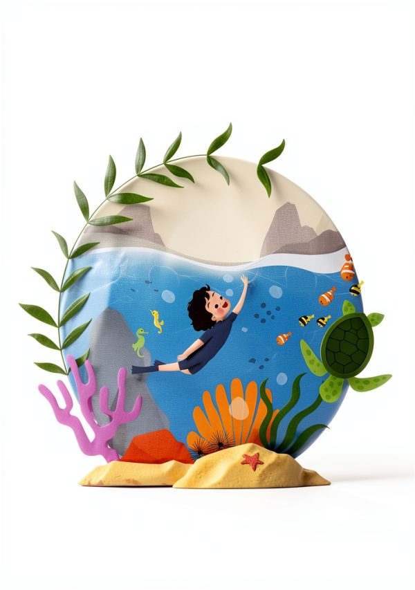 Amazon Kids Water Sports Book Fun Marine Adventures for Ages 5-7-0