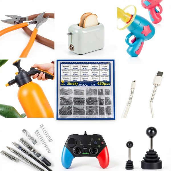 Return Springs SellGood Stainless Steel Spring Assortment 450pcs-5