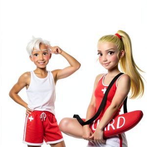 Sourcebooks Summer Lifeguards Book 4 Water Sports for Ages 8-12-0