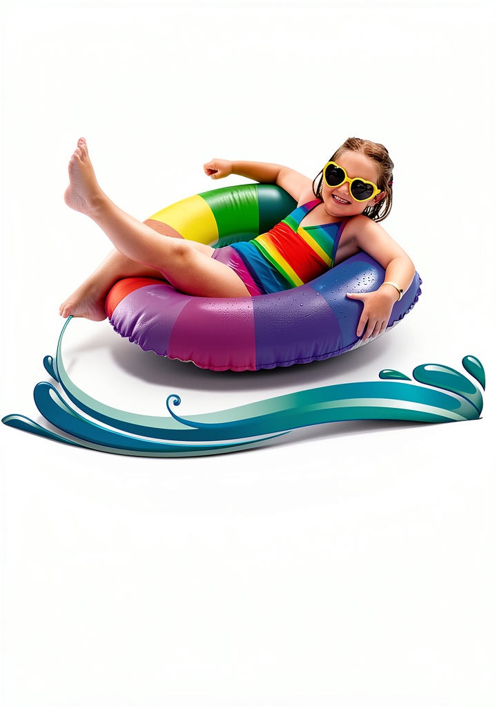 Installing Toddler Water Sports Activity Book – 28‑Page Kindle by Little Learners on a wooden desk