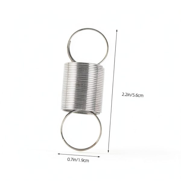 Force Spring GLEAVI Extension Spring with Dual Ring Ends Model 2084-1