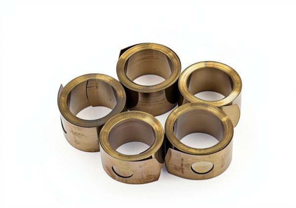 SUS301 Constant Force Spring，Load 1.48 lbs，ID 0.44",OD 0.52",Total Length 20.98",EXTANDED Length 17.99",Material Wideness 0.38",Material Thickness 0.0059",Pack of 5-0